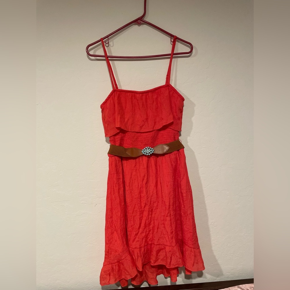 Orange Dress